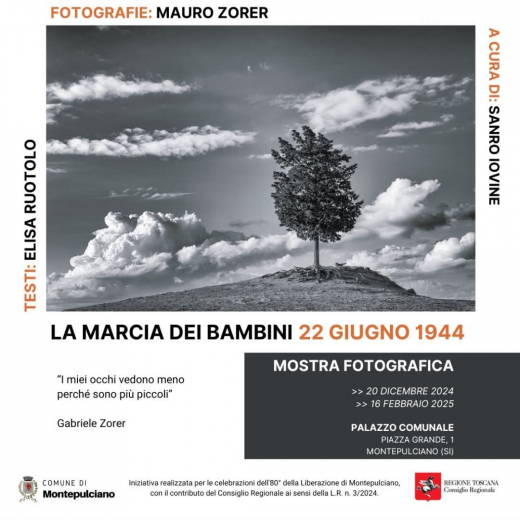 MOSTRA FOTOGRAFICA &quot;La Marcia dei Bambini 22 Giugno 1944&quot; Fotografie di Mauro Zorer