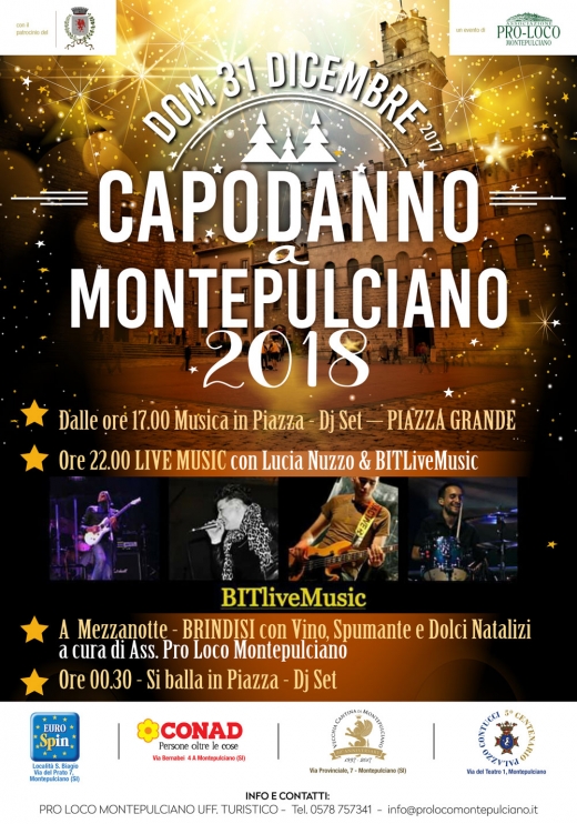 San Silvestro 2017 a Montepulciano