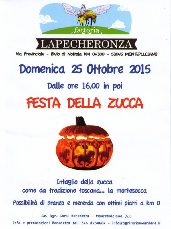 Festa della Zucca - Domenica 25 Ottobre 2015