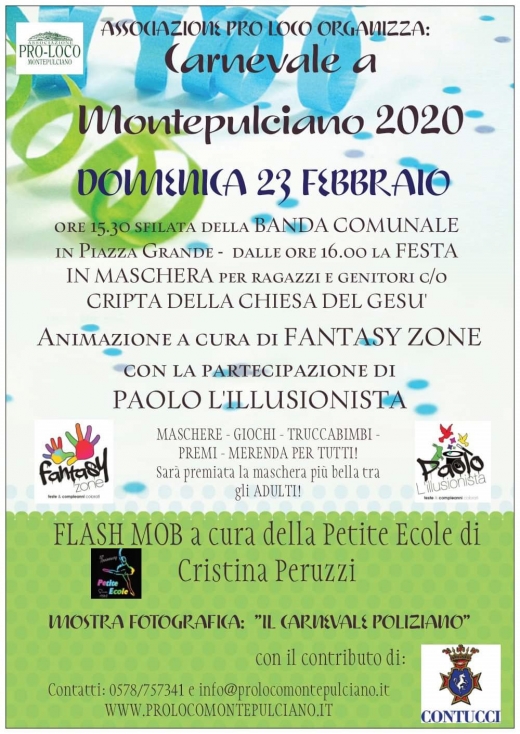 Carnevale a Montepulciano 2020
